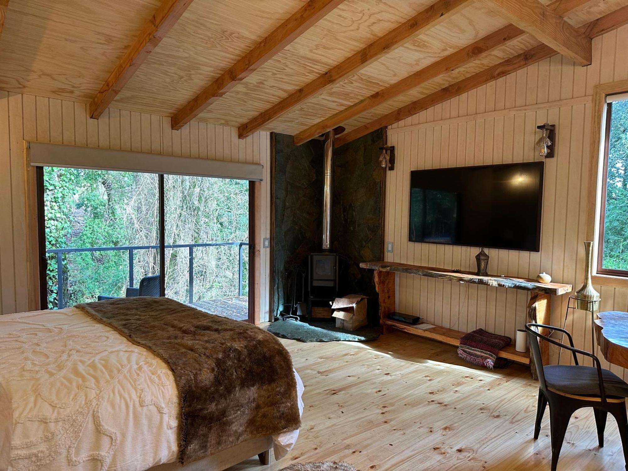 Apartamento Rio Y Playa, Sector Carmelito, Pucón